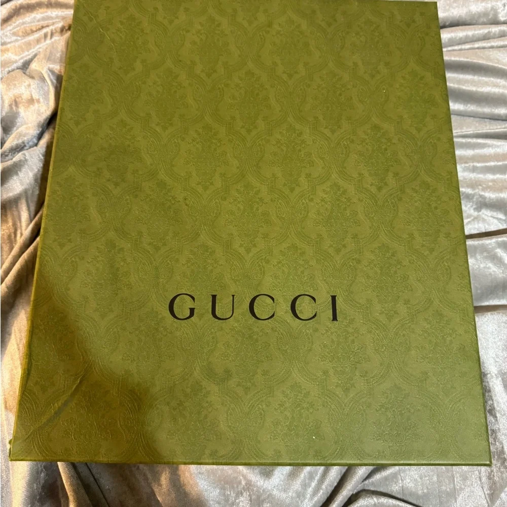 Gucci Cream Lace Up Boots - Picture 4 of 5